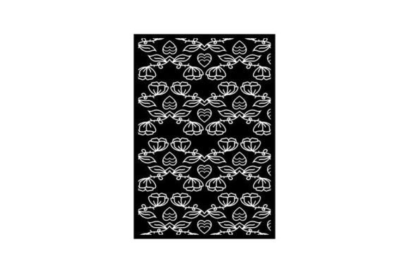Black Lace Floral Motif Decorative Art Review