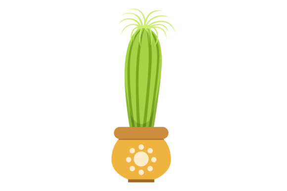 Cactus Icon Graphics for Modern Illustrations