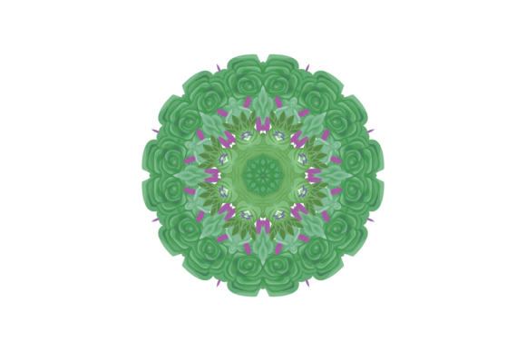 Decorative Art Mandala Design: Graphics & Patterns Review