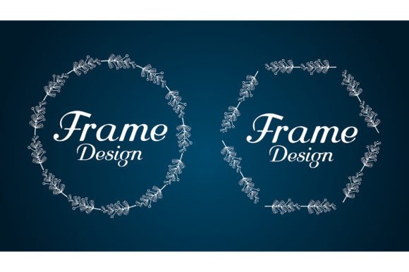 Decorative Botanical Frames for Logos 09 Review