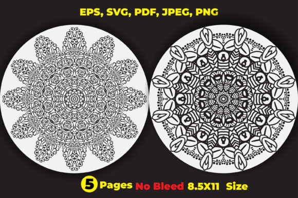 Decorative Floral Mandala Coloring Pages Review