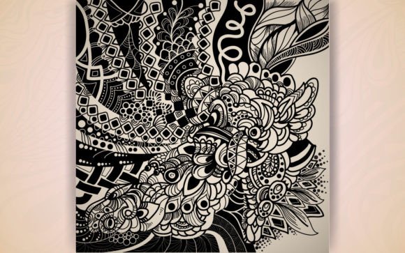 Decorative Leaves Coloring Page Book Review