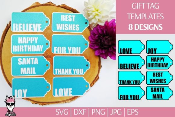 Decorative Tags Svg Christmas Gift Tag Graphics