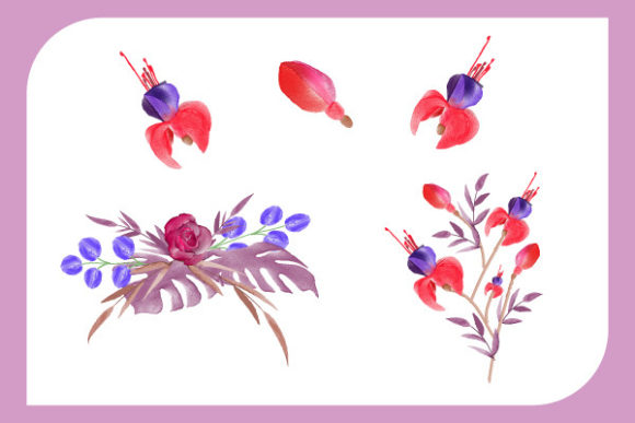 Decorative Watercolor Flower Design Review