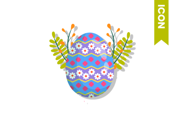 Easter Egg Icon Decorative Beauty: Graphics & Icons Review