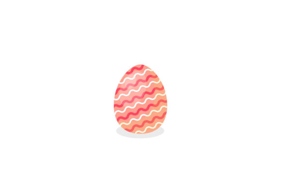 Easter Egg Pink Decorative Vector: Graphics & Icons for Branding Magic