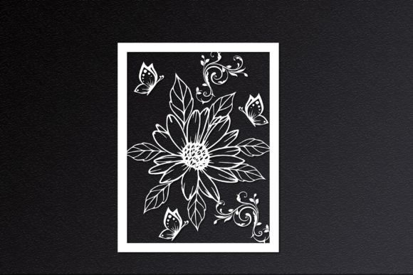 Laser Cut Summer Flowers: Graphics for Crafts