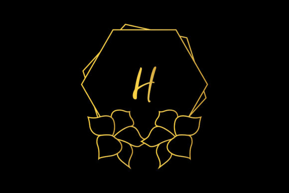 Luxury Monogram Alphabet Decorative Graphics