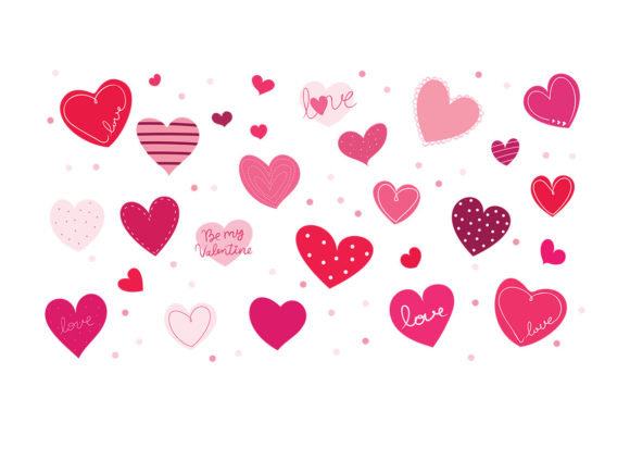 Valentine SVG Heart Bundle: Graphics & Illustrations