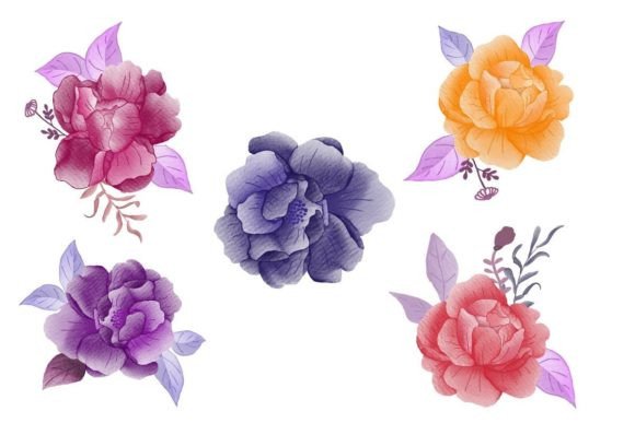 Watercolor Wild Decorative Floral Design Review